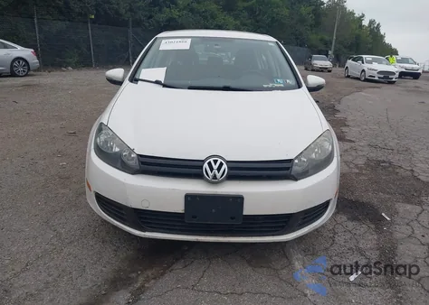 2012 Volkswagen Golf 2.5L 4-Door from USA, damaged, VIN WVWDB7AJ1CW199637